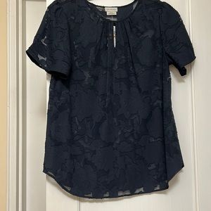 Blue navy blouse